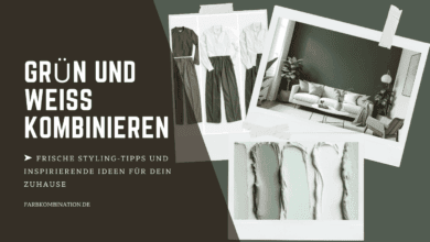 Wie lassen sich Grün und Weiß kombinieren? 8 Grün und Weiß kombinieren mit Styling-Tipps und Ideen für Deine Einrichtung